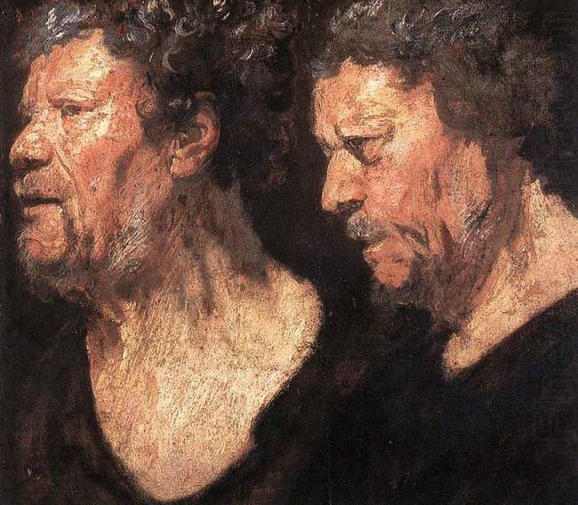 Studies of the Head of Abraham Grapheus, Jacob Jordaens